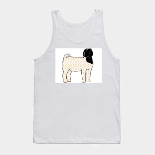 Rustic Yellow Aztec Market Show Doe Silhouette - NOT FOR RESALE WITHOUT PERMISSION Tank Top